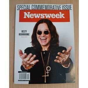 Ozzy Osbourne1948-2025 Newsweek Magazine Special Commemorative Issue collectable